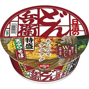 日清食品 どん兵衛 特盛天ぷらそば [西] 142G×12個