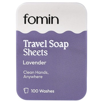 fomin, 旅行香皂片，薰衣花草香，100 片