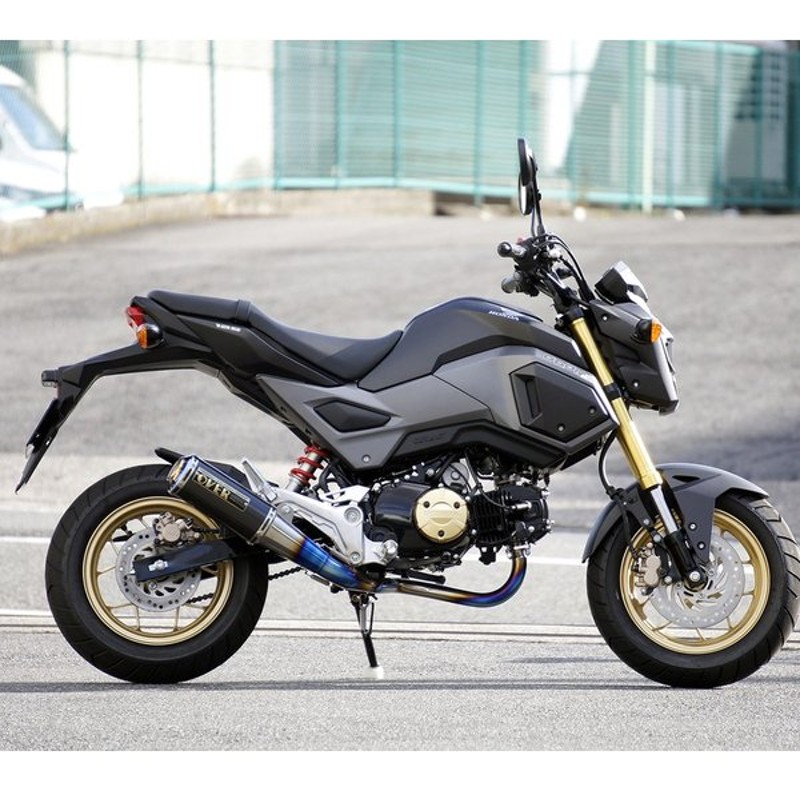 Over オーバー マフラー Honda ホンダ Gp Performance Xl フルチタン Grom 17 用 政府認証品マフラー 対応型式 2bj Jc75 16 222 08 通販 Lineポイント最大0 5 Get Lineショッピング