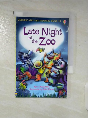 【書寶二手書T3／原文小說_TAS】Late night at the zoo_written by Mairi Mackinnon ; illustrated by John Joven