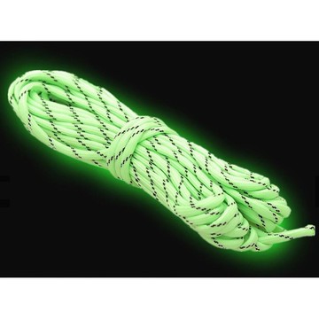 【夜光繩】戶外露營繩 (直徑5mm)夜光+反光繩 夜光繩 露營繩 戶外 夜光繩 反光繩 露營風繩 加粗 防風帳篷繩