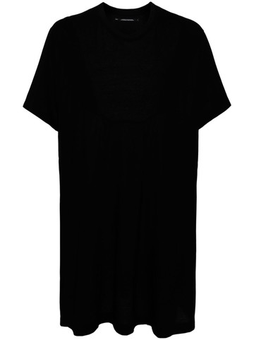 Julius - fine-knit cotton T-shirt - men - Cotton - 4 - Black