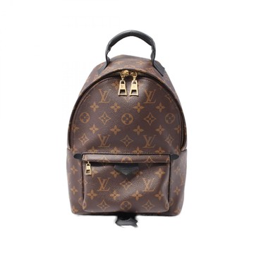 LOUIS VUITTON LV 路易威登 棕色 原花帆布 Palm Springs PM 後背包 M41560 【二手名牌BRAND OFF】