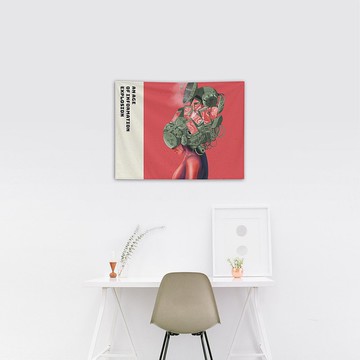 An age of information explosion  - 布幔