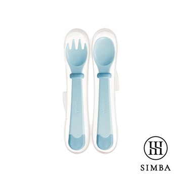 【藍色專區】小獅王辛巴 美味兒童叉匙組