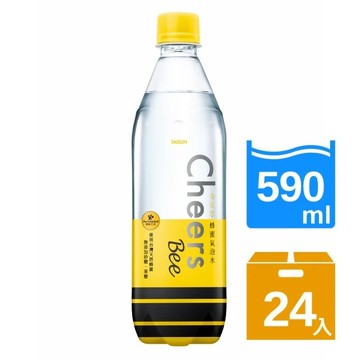 【泰山】CheersBee蜂蜜氣泡水590mlx24入/箱