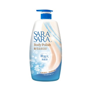 莎啦莎啦沐浴乳1000g拋光沁涼