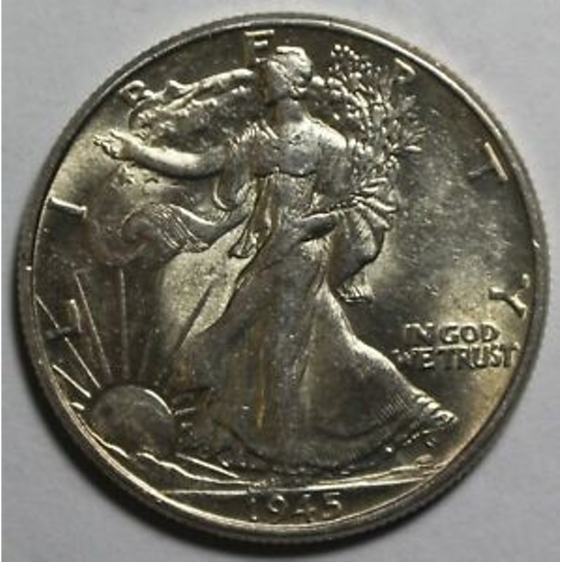 金貨 銀貨 硬貨 シルバー ゴールド アンティークコイン 1945 Walking