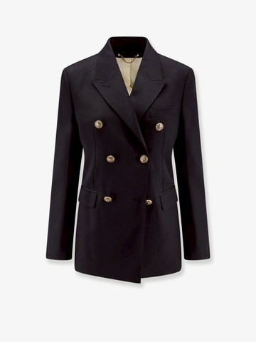 Double-breasted virgin wool blazer - GOLDEN GOOSE DELUXE BRAND - gender_Woman