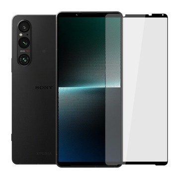 YADI SONY Xperia 1 V 6.5吋 2023  專用 水之鏡 AGC 全滿版手機玻璃保護貼