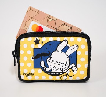 la essence X Foufou聯名 LE-9303F 卡片零錢包 鑰匙包 萬用包