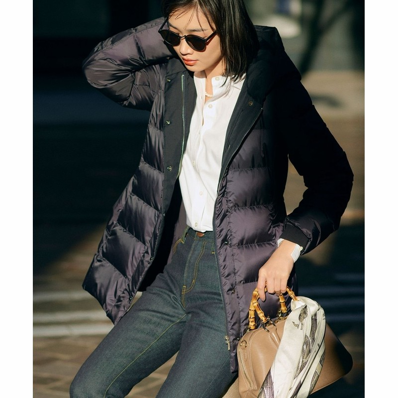 23区 23区 ジャケット アウター シレータフタ ショート ダウンコート ネイビー レディース 通販 Lineポイント最大get Lineショッピング