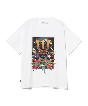 EVISEN COMING TEE WHITE