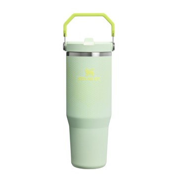 STANLEY 經典系列 IceFlow 手提吸管杯2.0 / 0.88L / 幻影綠