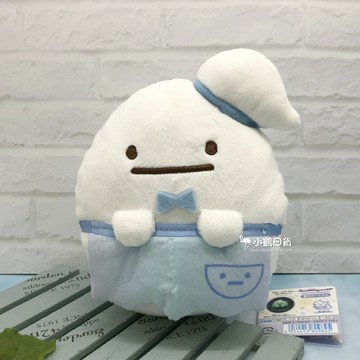 日本 正版 角落生物 幽靈 蓄光 夜光 中型玩偶 12cm｜小鶴日貨