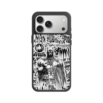 iPhone 17 Pro Max SolidX 黑 - Batman 蝙蝠俠 - 蝙蝠俠塗鴉