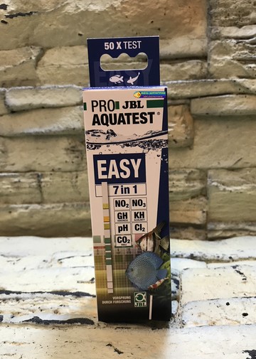 【西高地水族坊】德國 JBL七合一測試紙(PH,KH,GH,NO2,NO3.CL2.CO2)