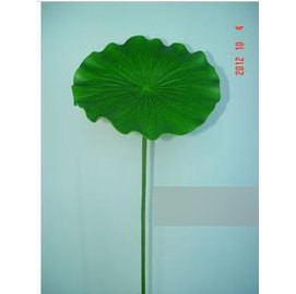 高模擬荷葉 荷花 高模擬塑膠 池塘水景 舞臺表演道具（有桿直徑29cm）-7901002