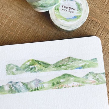 山行 /紙膠帶