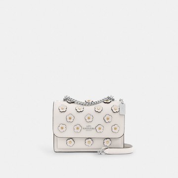 花卉嵌花KLARE迷你斜背手袋