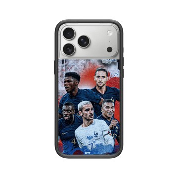 iPhone 17 Pro Max Mod NX -邊框背蓋組合 (相機按鈕) 黑 - FFF - France National team - Mix Jerseys