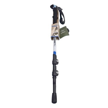 Kinyo 航太鋁合金伸縮登山杖 TP-7010BU  1支  66cm(收納)/135cm(展開)  黑色 + 白色