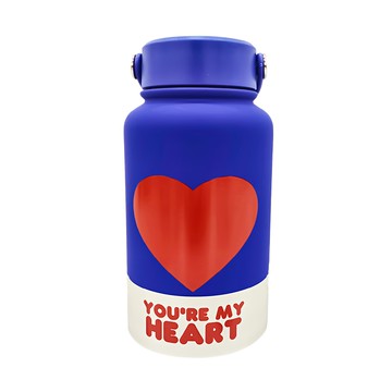 手提式水壺 - 650ML 雙石C款  寶石藍  1個