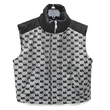 MICHAEL KORS 黑色滿版MK保暖背心