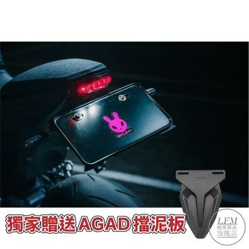 「SKUNY」GSX 8S短牌架總成(含上移尾燈套件)
