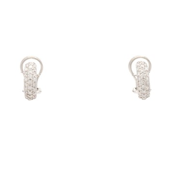 JEWELRY 無品牌珠寶 鑽石 PT900鉑金 耳環 【二手名牌BRAND OFF】