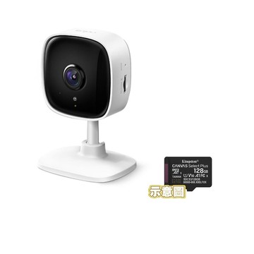 TP-Link Tapo C110 300萬畫素 WiFi 無線網路攝影機監視器IPCAM 搭金士頓128G