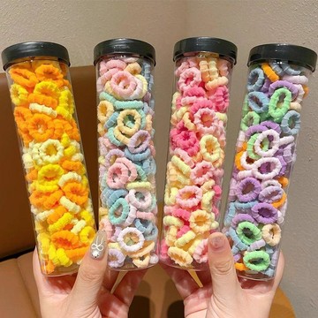 【臺灣-出貨🔥】小號兒童皮筋 女童綁啾啾專用橡皮筋 寶寶日常頭繩百搭髮圈髮飾 寶寶迷你髮圈 女童啾啾頭繩 幼兒小皮筋