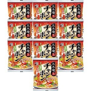 五木食品 五木庵チャンポン 170G×10個(電子レンジ調理可能)(常温保存商品)