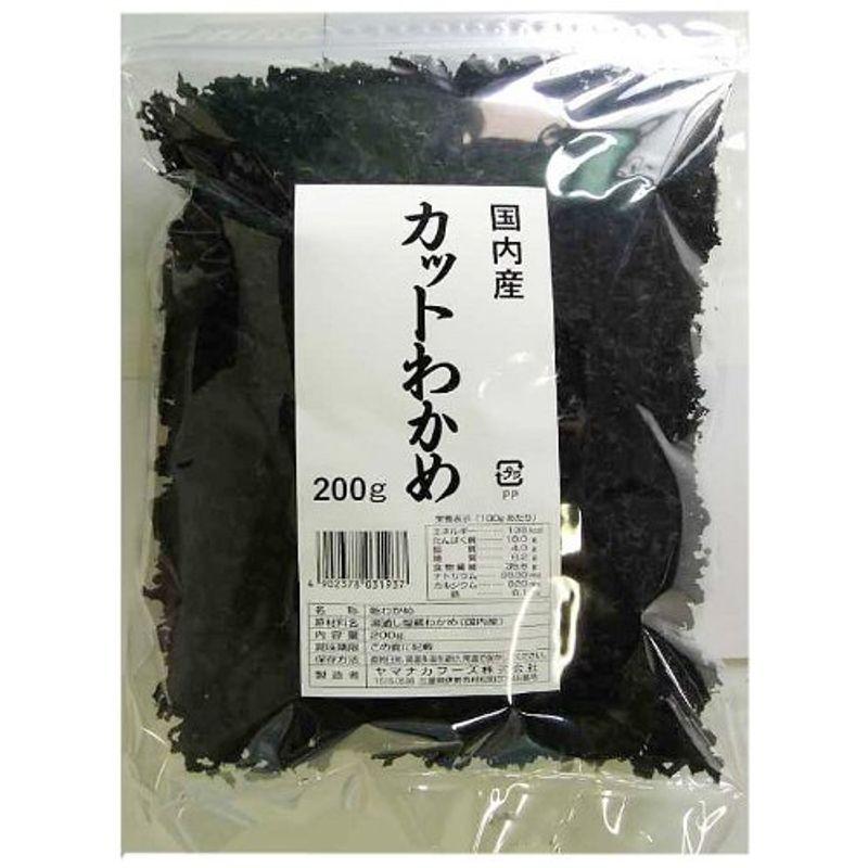 ヤマナカ 国内産カットわかめ200g