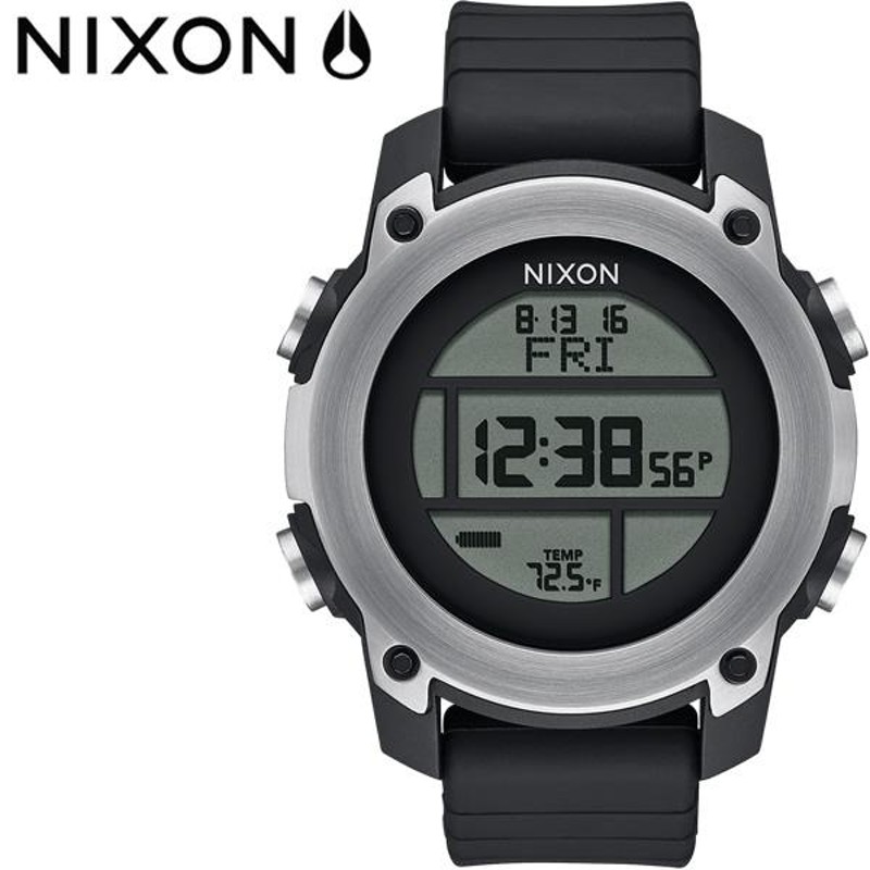 NIXON ニクソン 腕時計 メンズ ユニットダイブ シリコン デジタル