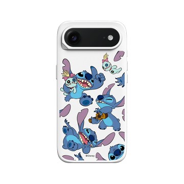 iPhone Air SolidX 白 - 迪士尼-史迪奇 Disney Stitch - 史迪奇 - 史迪奇與Scrump圖款