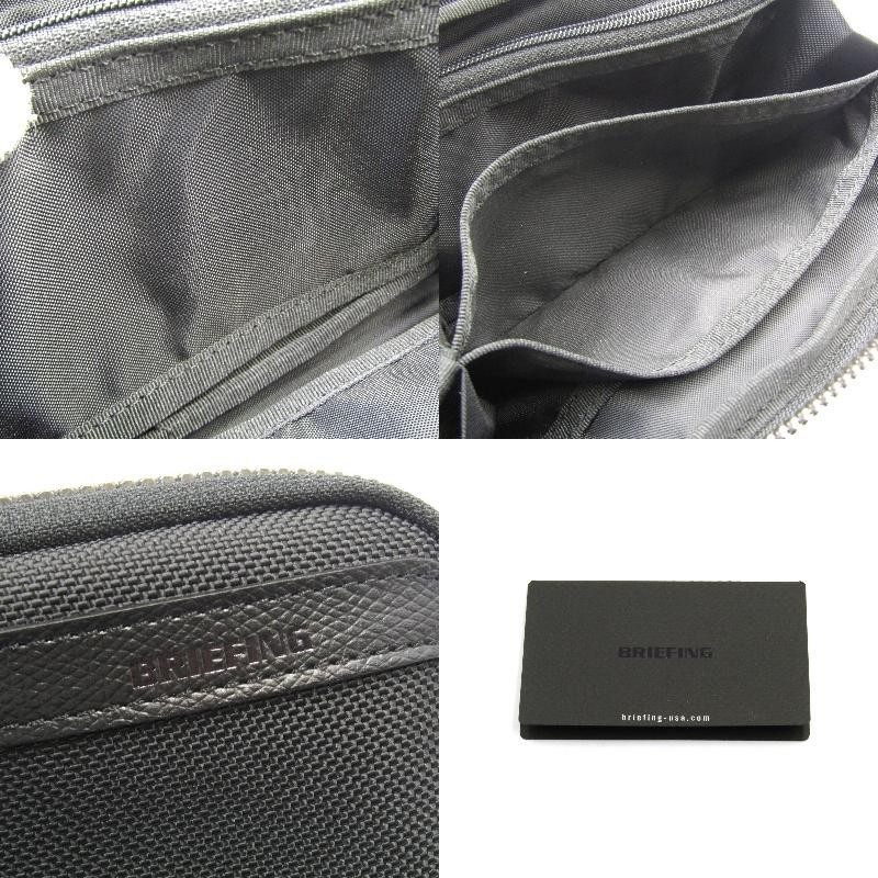 未使用 BRIEFING ブリーフィング 長財布 BRA193A08 FUSION ZIP LONG WALLET ナイロン ラウンドファスナー  ブラック 黒 中古 24000872 | LINEブランドカタログ