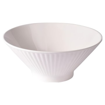 陶瓷斗笠碗 直徑12cm 深度7cm 320ml  白色  1個