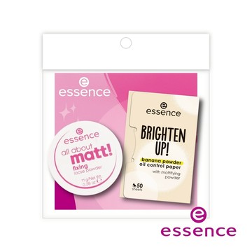 essence 艾森絲控油超值組 11g+50張