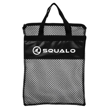 SQUALO 多功能網眼短蛙鞋袋  黑色  Free(32 x 43cm)