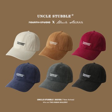 棒球帽鸭舌帽男女同款软顶棒球帽 秋冬百搭帽子潮【淘夢屋】