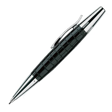 【非庫存商品急單勿下】Faber-Castell 輝柏 E-MOTION 鱷魚紋旋轉鉛筆 1.4mm筆芯 黑色 NO.138350 (NOD)