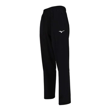 MIZUNO 男平織長褲-慢跑 訓練 美津濃 32TDYA8509 黑白