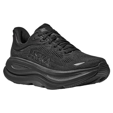 HOKA 男款 Bondi9 寬楦路跑鞋 1162011-BBLC  黑色  28cm