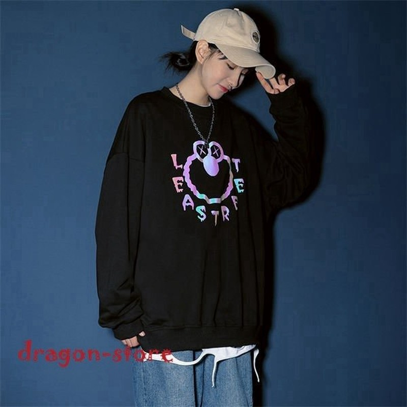 秋 トレーナー 長袖トレーナー スウェット おしゃれ レディース ゆったり トレーナー 韓国ファッション 春秋 通販 Lineポイント最大get Lineショッピング