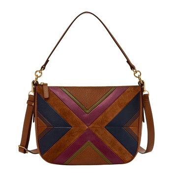 Jolie 真皮法棍包-異色拼接 ZB11163186