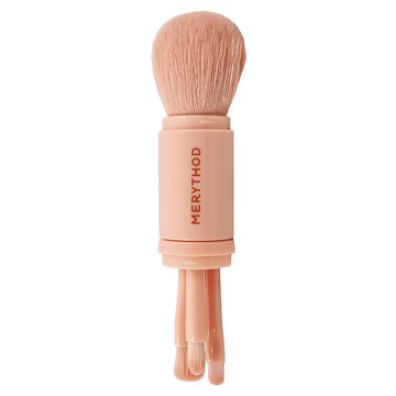 MERYTHOD 四合一多功能刷具套組，打造日常妝容，小巧體積便攜  混色  1支