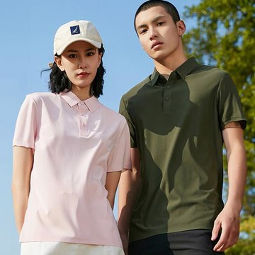 【LANNI 藍尼】★男女款冰爽透氣Polo衫(女上衣/男上衣/休閒/短袖/純色)