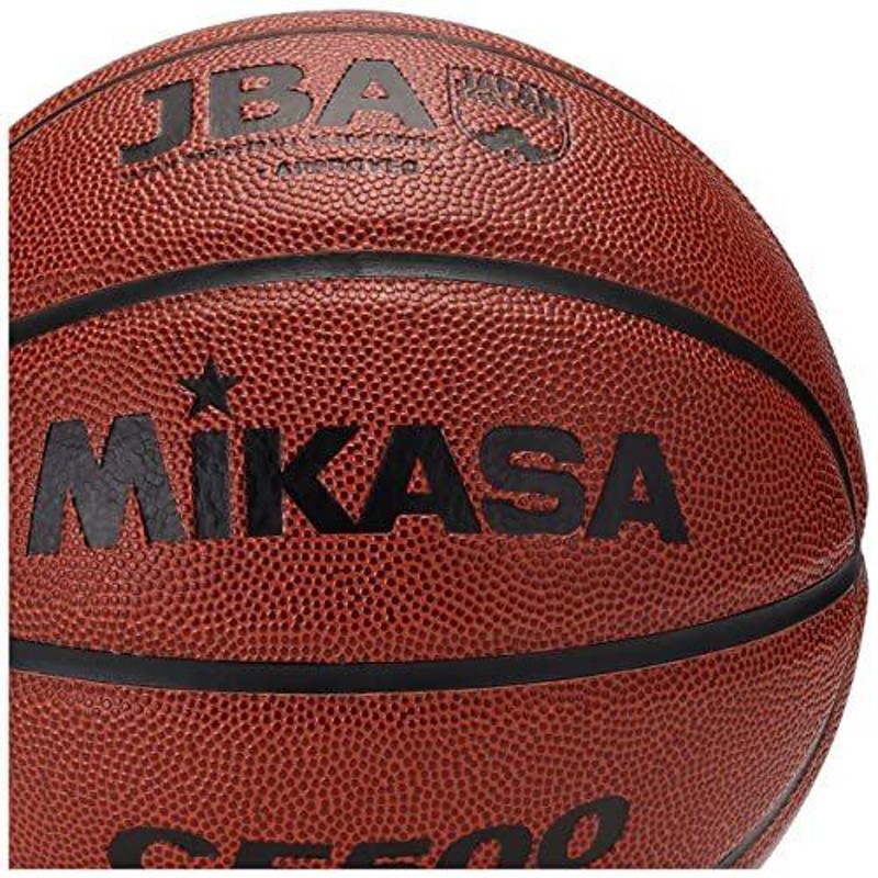 ミカサ MIKASA バスケットボール 検定球5号 ブラウン CF500