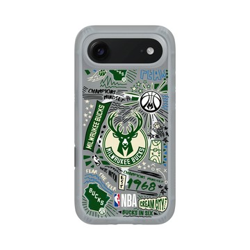 iPhone Air AirX 流變灰 - NBA - 塗鴉系列-密爾瓦基公鹿 Milwaukee Bucks - Graffiti